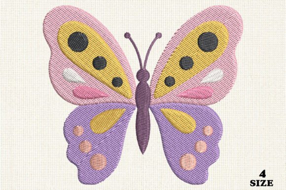 Download Butterfly Embroidery Design - Premium Resources