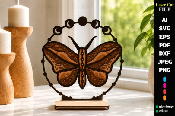 Download Celestial Butterfly Layered Laser Cut - Premium Bundle
